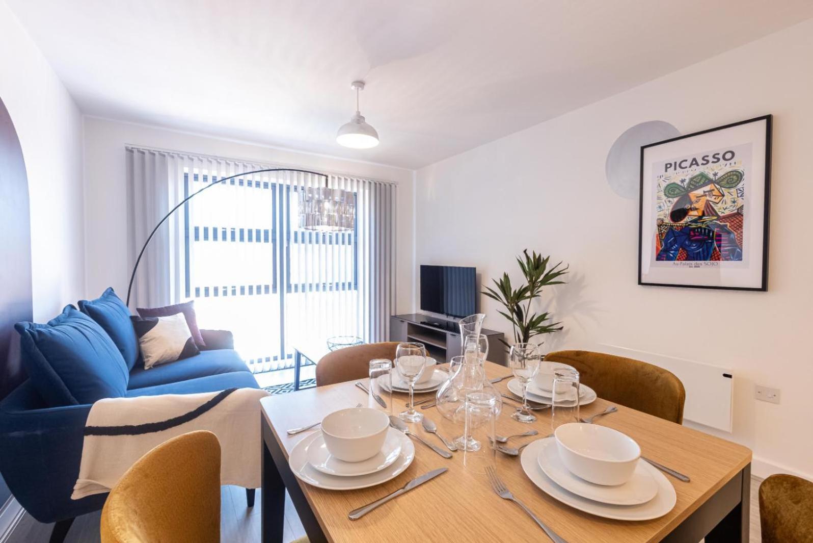 Quiet 2-bed In Birmingham, Ideal For Relaxing Apartment *